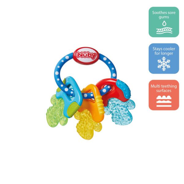 Nuby Icy Bite Keys Teether - Image 8