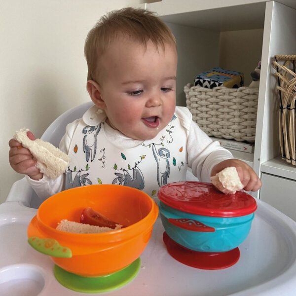 Nuby Stackable Suction Bowls - Image 3