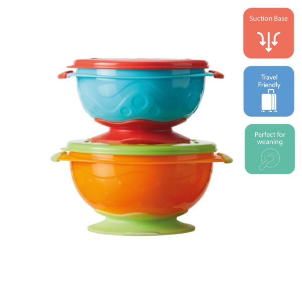 Nuby Stackable Suction Bowls - Image 6