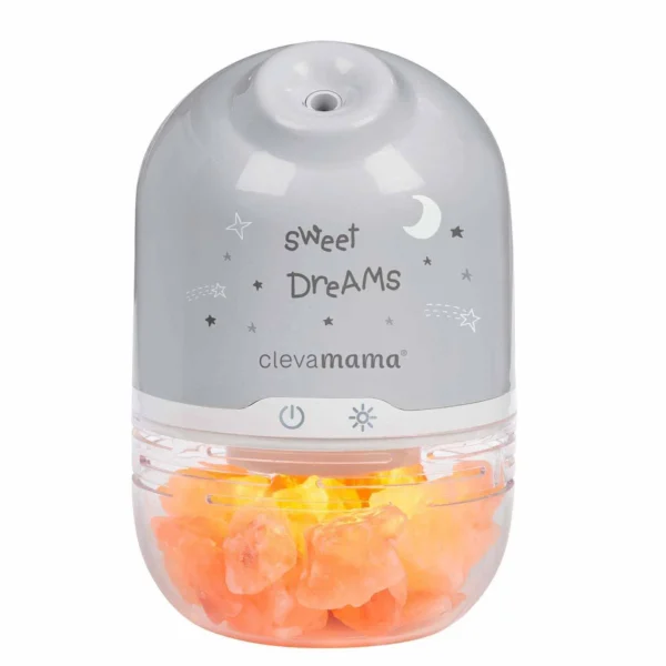 Clevamama Clevapure Salt Lamp, Humidifier & Nightlight - Image 2