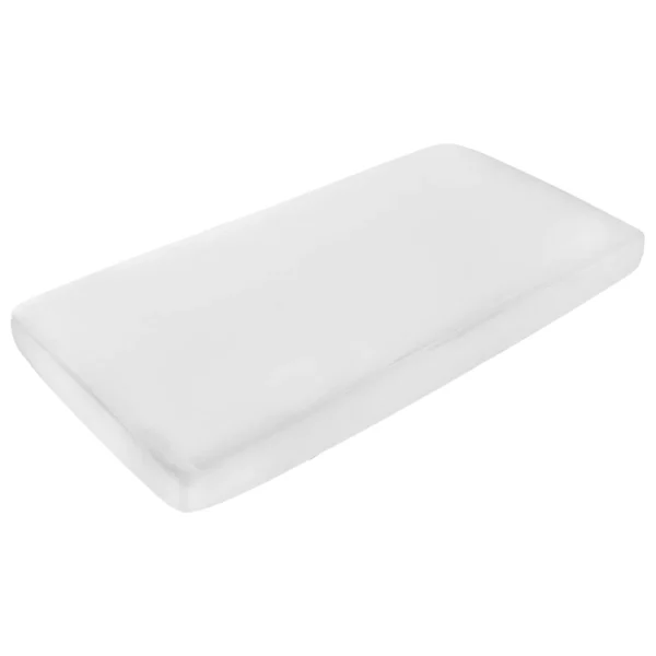 Baby Elegance Fitted Waterproof Mattress Protector - Crib/Cradle - White Product Full Display