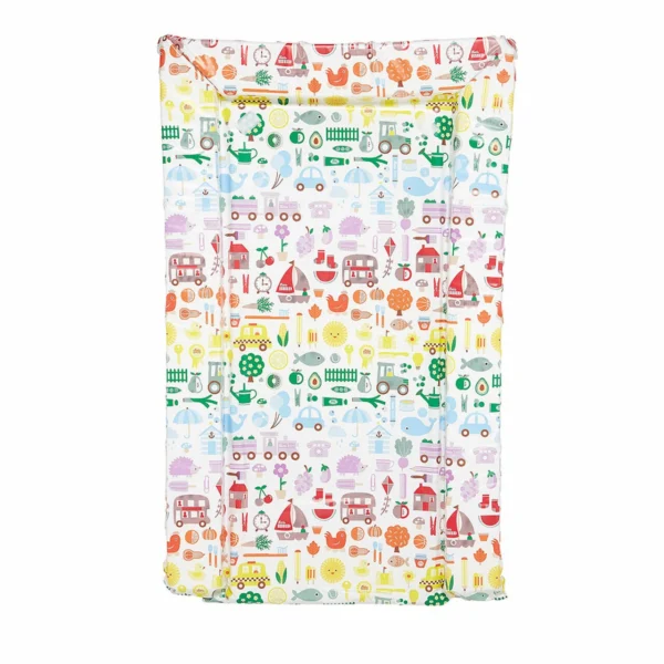 East Coast Changing Mat - Birds - Full Spread Mat Product Display