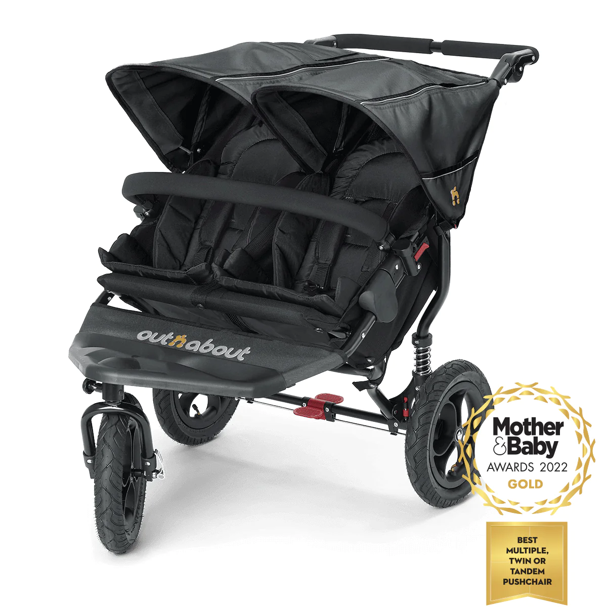 Nipper 360 double buggy new arrivals