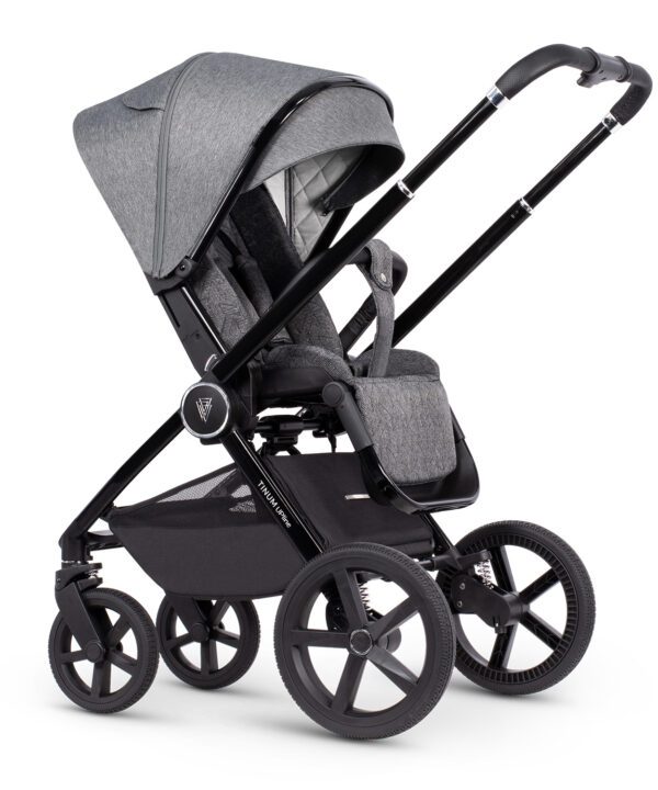Venicci Tinum Upline 3-In-1 Travel System - Slate Grey - Seat Unit