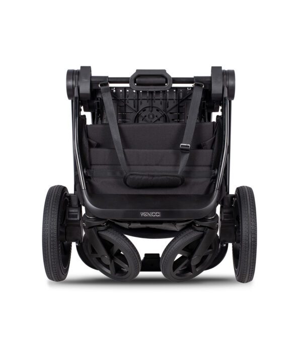 Venicci Tinum Upline 3-In-1 Travel System - Slate Grey - Fully Folded
