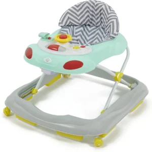 Babylo Go Go Walker - Folded Walker Left Angle View