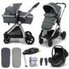 Babylo Panorama XTi 2-In-1 Travel System - Grey - Image 2