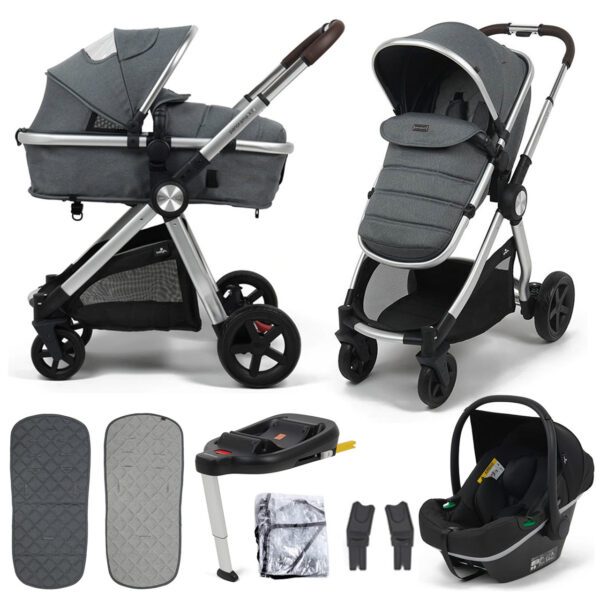 Babylo Panorama XTi 2-In-1 Travel System - Grey - Image 2