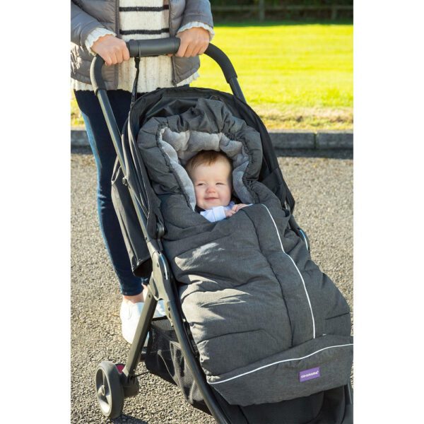 Clevamama Universal Footmuff - Grey - Image 3