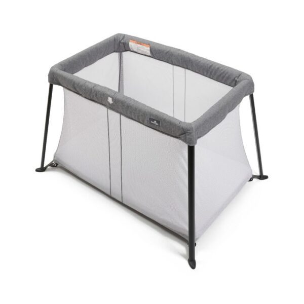 Babylo Liteway Travel Cot - Left Angle Above View
