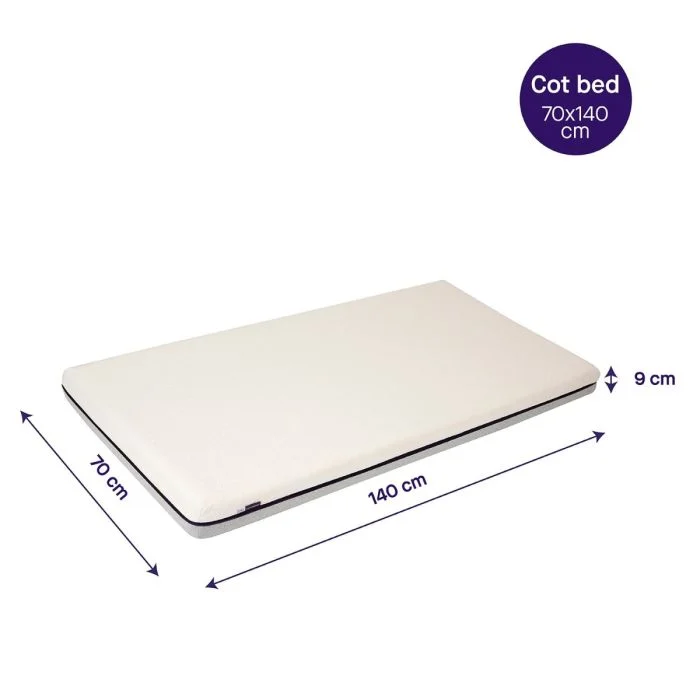 Clevamama ClevaFoam Support Cot Bed Mattress 70 x 140cm