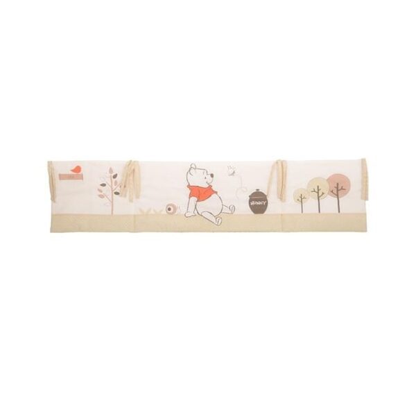 East Coast Winnie-the-Pooh Cot/Cot Bed Bedding & Bumper Set - Bedding Full Spread Display