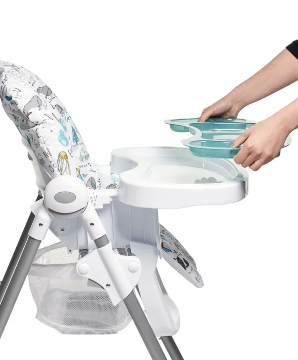 Mamas & Papas Snax Highchair - Happy Planet - Detachable Tray Showcase