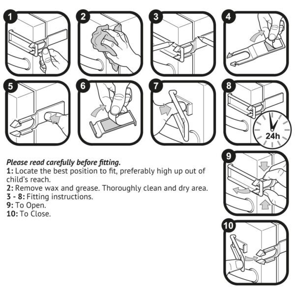 Clippasafe Microwave And Oven Safety Lock - Image 3
