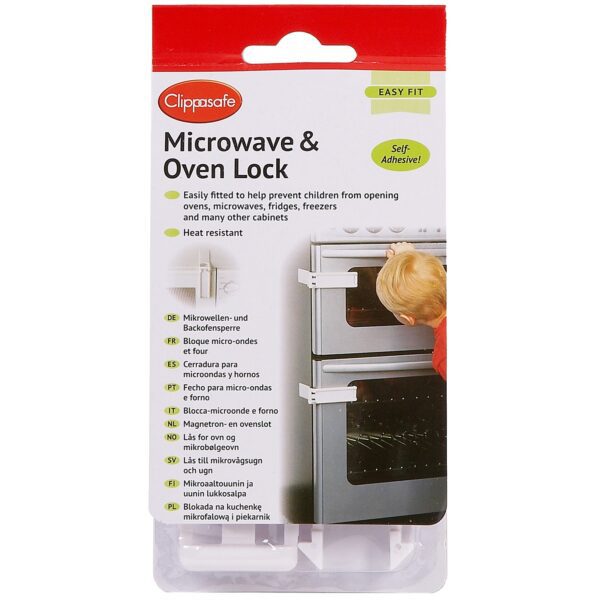 Clippasafe Microwave And Oven Safety Lock