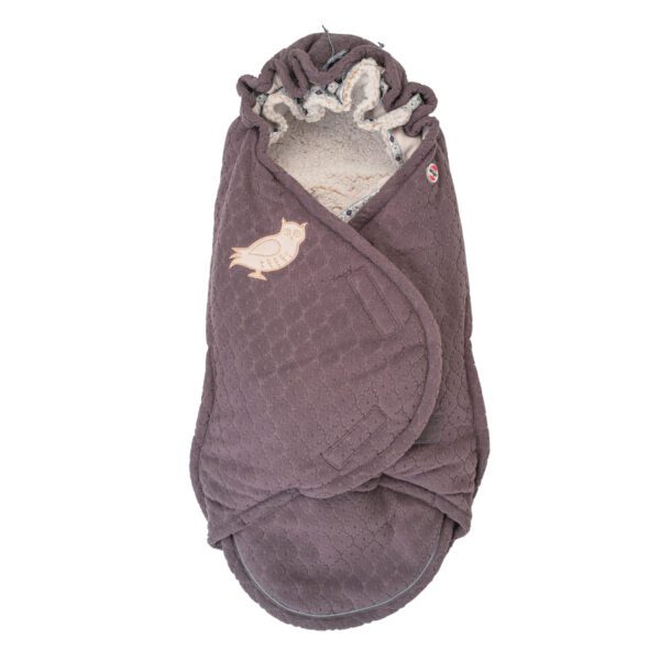 Lodger Footmuff Bunker Fleece - Mauve