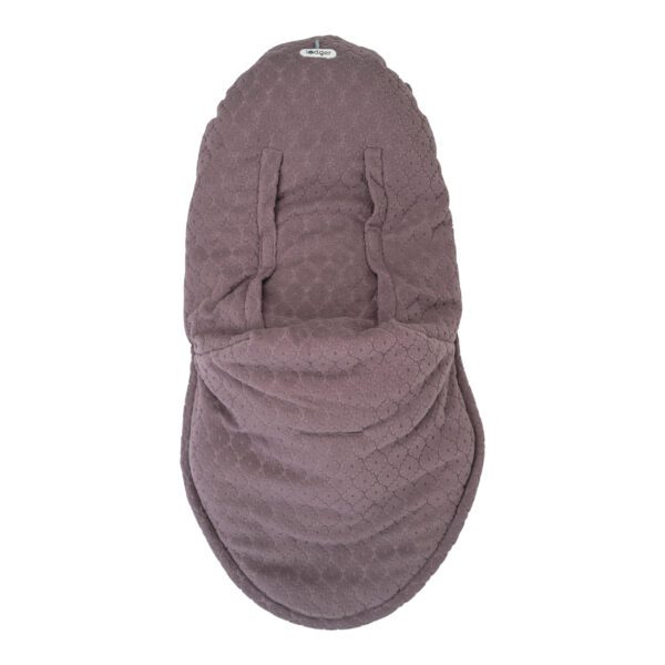 Lodger Footmuff Bunker Fleece - Mauve - Image 3