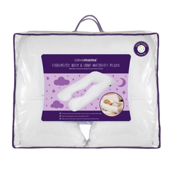 Clevamama Therapeutic Body & Bump Maternity Pillow