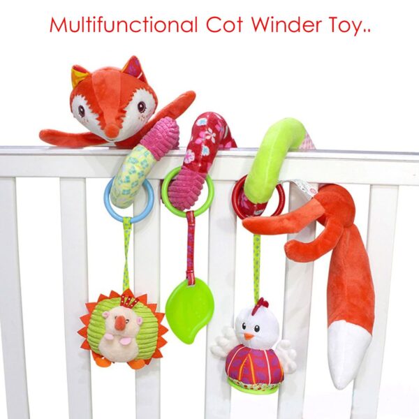 Baby Bow - Fox Cot Winder Toy - Product Display