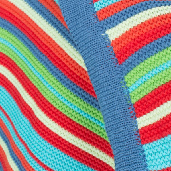 Cosatto Blanket - Multi Coloured - Close Up on Stitching