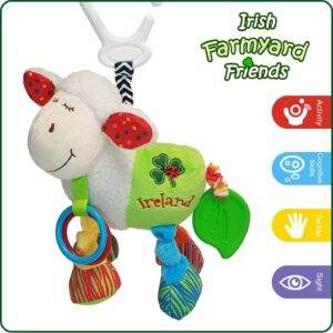Baby Bow - Sheep Activity Toy Product Display and Labels