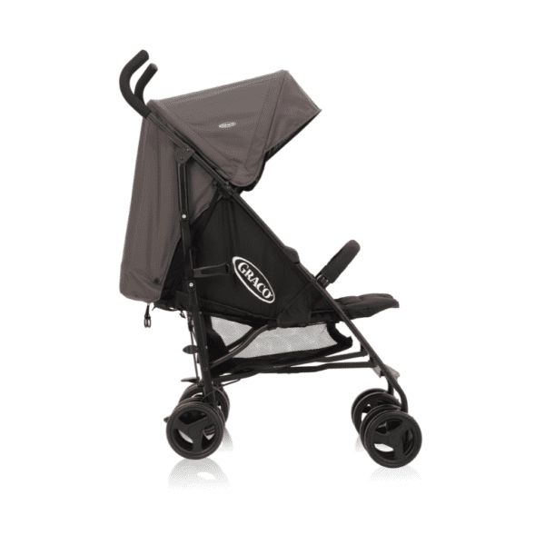 Graco TraveLite Stroller - Side View Back Extended Display