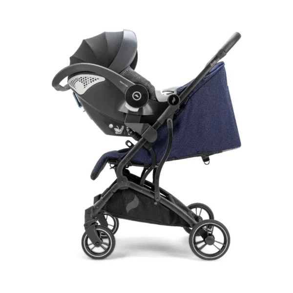 Osann Boogy Light Weight Stroller – Indigo Car Seat and Back Extension