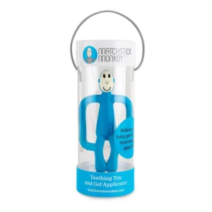 Matchstick Monkey Original Teething Toy - Deep Blue - Packaging