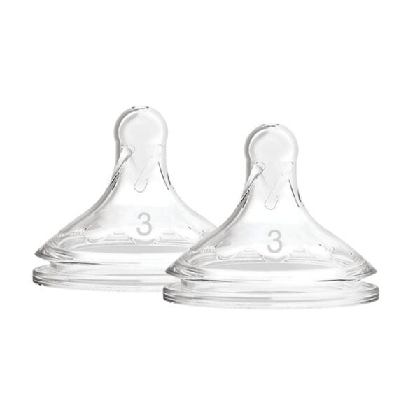 Dr Brown’s Options+ Level 3 Teats - Silicon Nipples Display