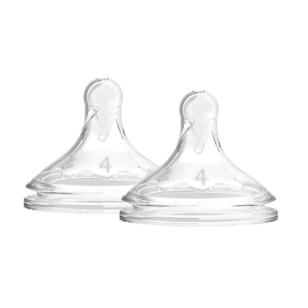 Dr Brown’s Options+ Level 4 Teats - Silicon Nipples Display