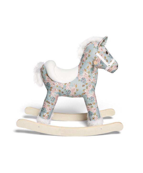 Mamas & Papas Rocking Horse - Floral Product Side View