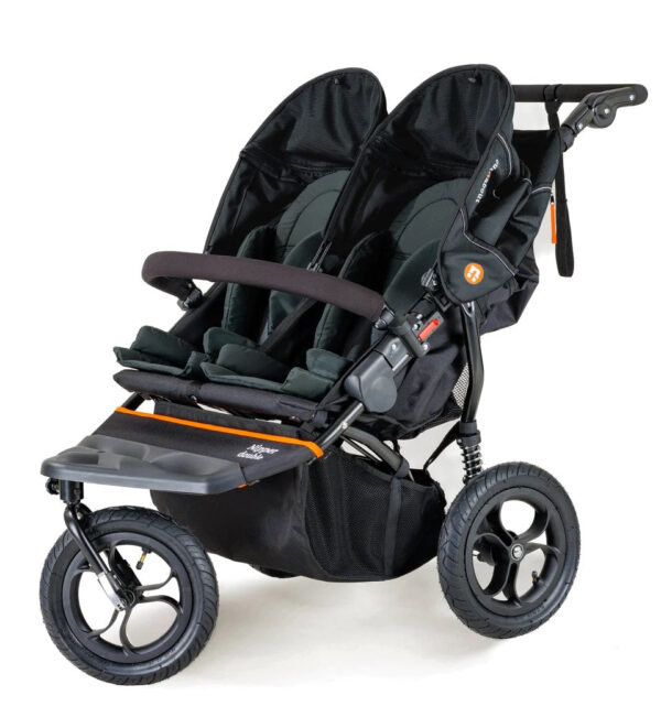 Out N About Double Nipper V5 - Black Cover Up View