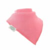 Ziggle Hearts and Bows Bib Set - Deep Pink