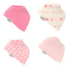 Ziggle Hearts and Bows Bib Set - All Variations