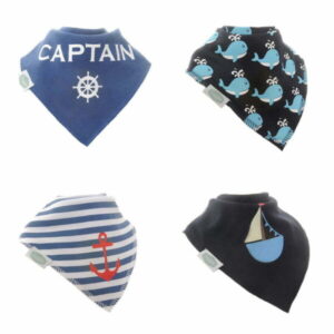 Ziggle Nautical Bib Set - All Varients