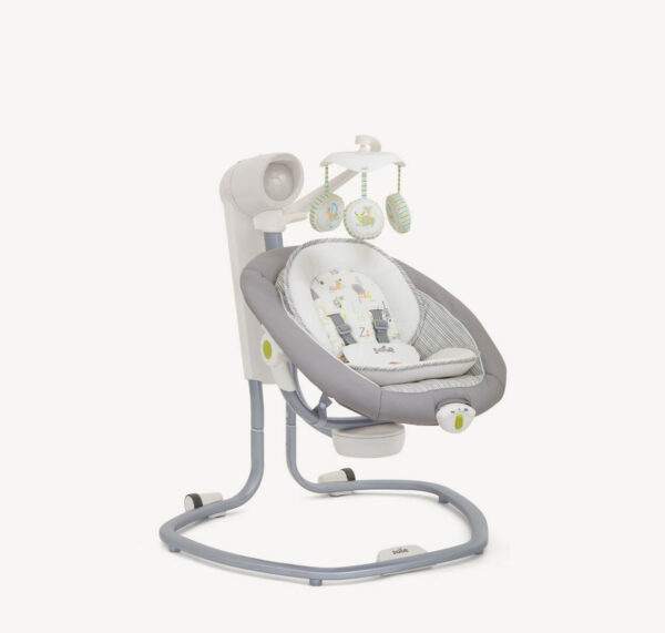 Joie Serina Swivel - Nature's Alphabet - Right Angle View