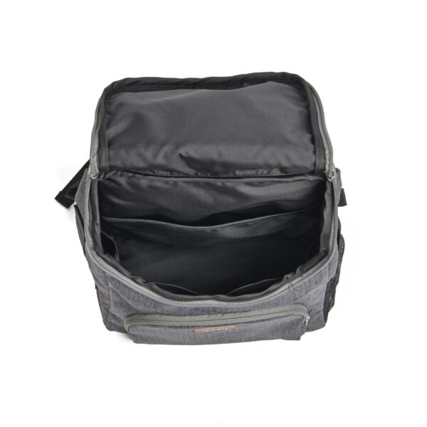 Babylo Panorama Backpack with Change Pad - Top Down View Open
