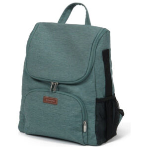 Babylo Panorama Backpack with Change Pad - Green 3/4 View