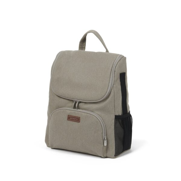 Babylo Panorama Backpack with Change Pad - Sand Colour Front View