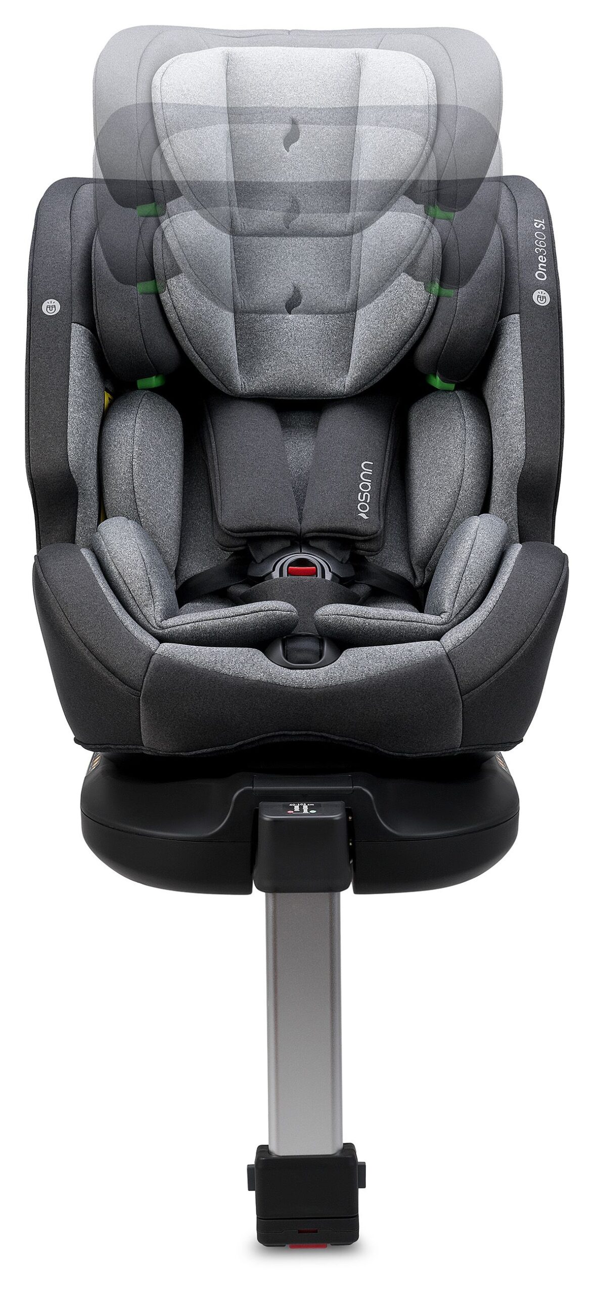 Osann One 360 SL R129 i-Size Car Seat - Grey - Image 7
