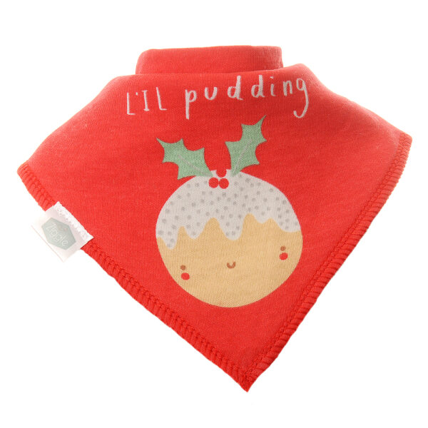 Ziggle 4 pk bib -  Christmas Reds - Image 5